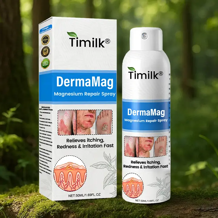 ✅ Official Store: Timilk® DermaMag Magnesium Repair Spray 🔥 FDA Certified (Clinically Proven Relief for Psoriasis, Eczema, and Chronic Skin Irritation 🌿)