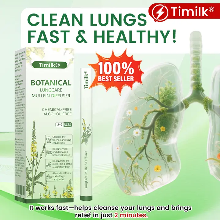Timilk® Botanical LungCare Mullein Diffuser