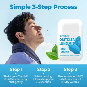 Timilk® QuitCleanse Lung Mist — Break Free From Cigarettes in 21 Days