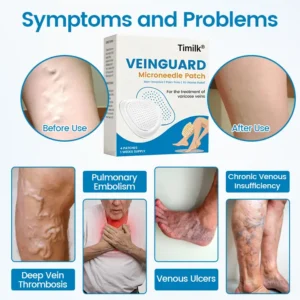 Timilk® VeinGuard Microneedle Patch ( Advanced Circulation Support for Varicose & Spider Veins )