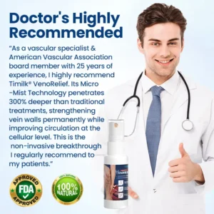 Timilk® VenoRelief Botanical Leg Spray