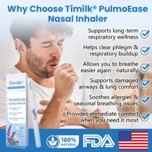 Timilk® PulmoEase Nasal Inhaler
