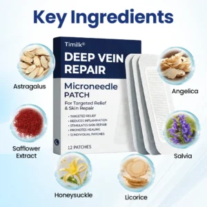 Timilk® Deep Vein Repair Microneedle Patch