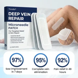 Timilk® Deep Vein Repair Microneedle Patch