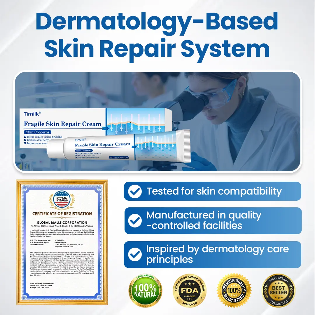 Timilk® Fragile Skin Repair Cream🛡️🌿 Multi-Repair for Bruises, Dryness & Spots