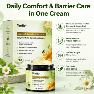Timilk® RootSoft DualRelief Cream