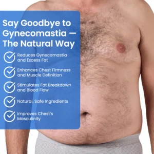 Timilk® SculptXX Gynecomastia Burn & Firm Chest Patch